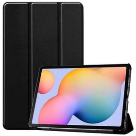 Zore Samsung Galaxy Tab S6 Lite P610 Smart Cover Standlı 1-1 - Siyah Kılıf