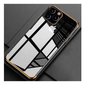 Zore SHF02D1101 Apple Iphone 11 Pro Max Dört Köşeli Lazer Silikon Cep Telefonu Kılıf