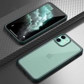 Zore SHF02D1101 Apple Iphone 11 Pro Max Dört Köşeli Lazer Silikon Cep Telefonu Kılıf