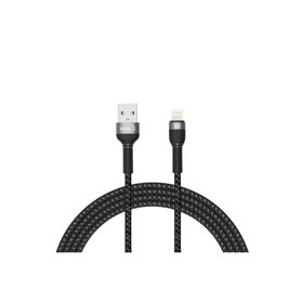 Zore Shira Serisi 2 mt Siyah Lightning USB Kablo