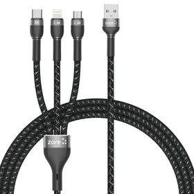 Zore Shira Serisi 3 mt Lightning USB Kablo