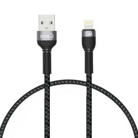 Zore Shira Serisi 30 cm Lightning Siyah USB Kablo