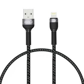 Zore Shira Serisi 30 cm Lightning Siyah USB Kablo
