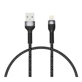 Zore Shira Serisi 30 cm Lightning Siyah USB Kablo