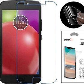 Zore T2148 Lenovo Moto Z2 Play Esnek Bükülebilir Blue Nano Kırılmaz Cam