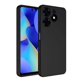 Zore Tecno Spark 10 Pro Mara Lansman Kapak Siyah Cep Telefonu Kılıfı