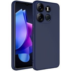 Zore Tecno Spark Go 2023 Mara Lansman İç Yüzeyi Kadife Cep Telefonu Kılıfı