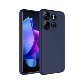 Zore Tecno Spark Go 2023 Mara Lansman İç Yüzeyi Kadife Cep Telefonu Kılıfı