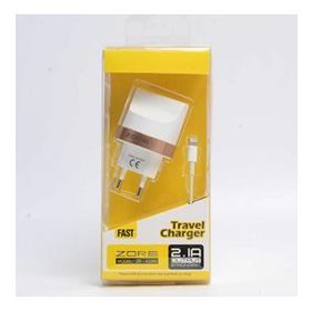 Zore Tiger 2000 mAh 2 in 1 Lightning Ev Şarj Seti