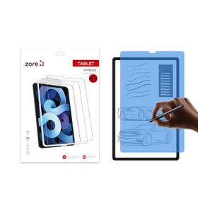 Zore Vendas Samsung Galaxy Tab A9 Kağıt Hisli Mat ​​​​​​​​​​​​​​​Paper Like Şeffaf Ekran Koruyucu