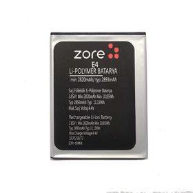 Zore Vestel Venüs E4 A Kalite Uyumlu Batarya