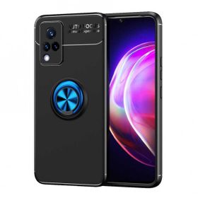 Zore Vivo V21 Manyetik Yüzüklü Ravel Silikon Kılıf