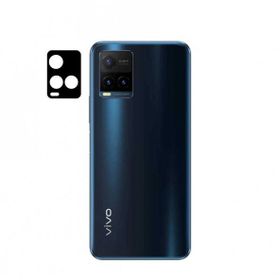 Zore Vivo Y21S 3D Kamera Camı Koruyucu