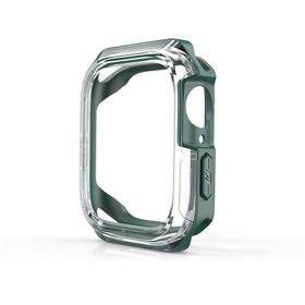 Zore Watch Gard 08 Sert Pc + Silikon Apple Watch 7 45 mm Akıllı Saat Koruyucu