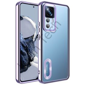 Zore Xiaomi Mi 12t Pro Kamera Korumalı Logo Gösteren Omega Kapak Kılıf
