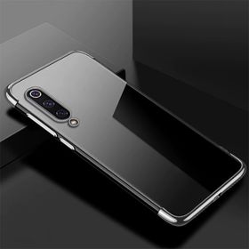 Zore Xiaomi Mi 9 Lite Dört Köşeli Lazer Silikon Kılıf