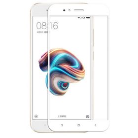 Zore Xiaomi Mi A1 Kenarları Kırılmaya Dayanıklı Cam Ekran Koruyucu