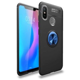 Zore Xiaomi Mi A2 Lite Manyetik Yüzüklü Ravel Silikon Kılıf