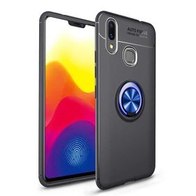 Zore Xiaomi Mi Max 3 Manyetik Yüzüklü Ravel Silikon Kılıf