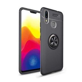 Zore Xiaomi Mi Max 3 Manyetik Yüzüklü Ravel Silikon Kılıf