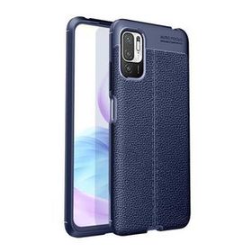 Zore Xiaomi Poco M3 Pro Deri Görünümlü Niss Silikon Cep Telefonu Kılıfı