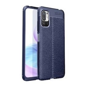 Zore Xiaomi Poco M3 Pro Deri Görünümlü Niss Silikon Cep Telefonu Kılıfı