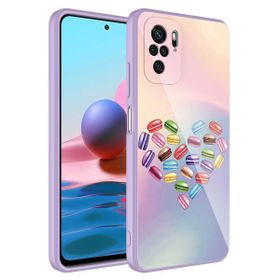 Zore Xiaomi Poco M5S Kamera Korumalı Desenli Sert Silikon Epoksi Kapak Kılıf