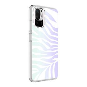 Zore Xiaomi Poco M5S M-Blue Desenli Kapak Kılıf