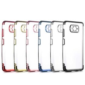 Zore Xiaomi Poco X3 Dört Köşeli Lazer Silikon Kılıf
