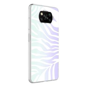 Zore Xiaomi Poco X3 M-Blue Desenli Kılıf