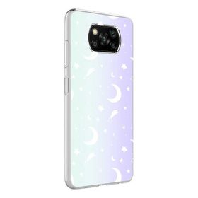 Zore Xiaomi Poco X3 M-Blue Desenli Kılıf