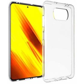 Zore Xiaomi Poco X3 NFC Ultra İnce Esnek Süper Silikon 0.3 mm Şeffaf Kılıf