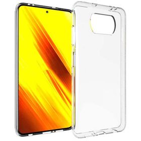 Zore Xiaomi Poco X3 NFC Ultra İnce Esnek Süper Silikon 0.3 mm Şeffaf Kılıf