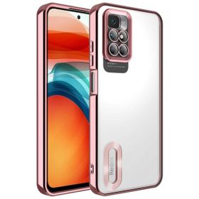 Zore Xiaomi Redmi 10 Kamera Korumalı Logo Gösteren Omega Kapak Kılıf