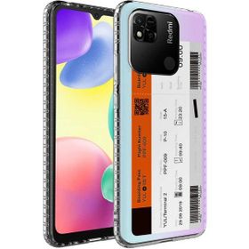 Zore Xiaomi Redmi 10C Airbag Kenarlı Renkli Desenli Silikon Elegans Kapak Kılıf