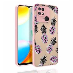 Zore Xiaomi Redmi 10C Desenli Kamera Korumalı Parlak Nora Kapak Kılıf
