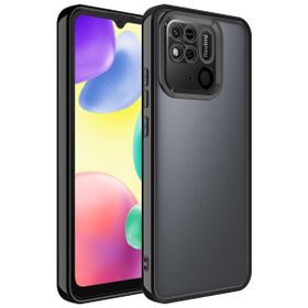 Zore Xiaomi Redmi 10c Kamera Korumalı Logo Gösteren Omega Kapak Kılıf