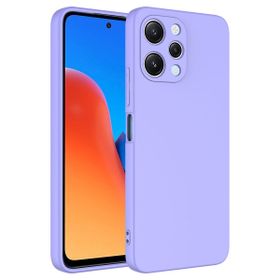 Zore Xiaomi Redmi 12 Mara Lansman Kapak Lila Cep Telefonu Kılıfı