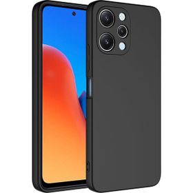 Zore Xiaomi Redmi 12 Mara Lansman Kapak Siyah Cep Telefonu Kılıfı