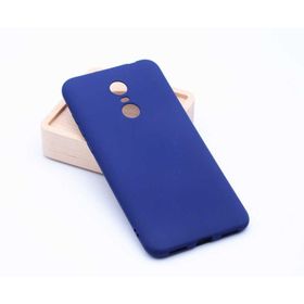 Zore Xiaomi Redmi 5 Plus Premier Lacivert Silikon Kapak Kılıf