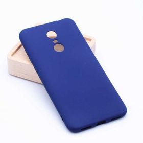 Zore Xiaomi Redmi 5 Plus Premier Lacivert Silikon Kapak Kılıf