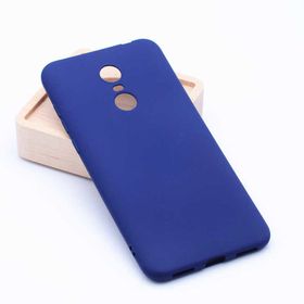 Zore Xiaomi Redmi 5 Plus Premier Lacivert Silikon Kapak Kılıf
