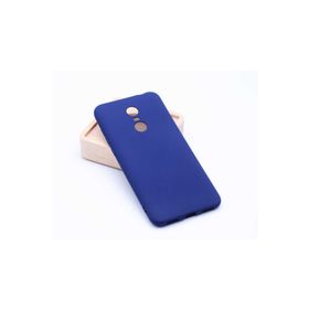 Zore Xiaomi Redmi 5 Plus Premier Lacivert Silikon Kapak Kılıf