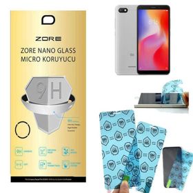 Zore Xiaomi Redmi 6A Nano Micro Temperli Ekran Koruyucu