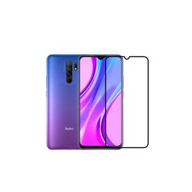 Zore Xiaomi Redmi 9 Kenarları Kırılmaya Dayanıklı Cam Ekran Koruyucu