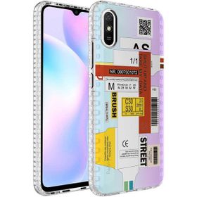 Zore Xiaomi Redmi 9a Airbag Kenarlı Renkli Desenli Silikon Elegans Kapak Kılıf