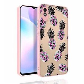 Zore Xiaomi Redmi 9A Desenli Kamera Korumalı Parlak Nora Kapak Kılıf