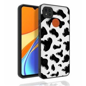 Zore Xiaomi Redmi 9C Desenli Kamera Korumalı Parlak Nora Kapak Kılıf