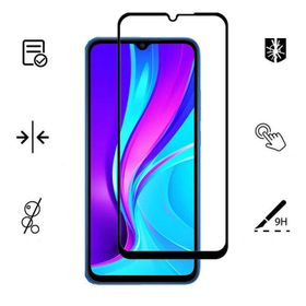 Zore Xiaomi Redmi 9C Kenarları Kırılmaya Dayanıklı Cam Ekran Koruyucu