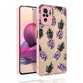 Zore Xiaomi Redmi Note 10 Desenli Kamera Korumalı Parlak Nora Kapak Kılıf